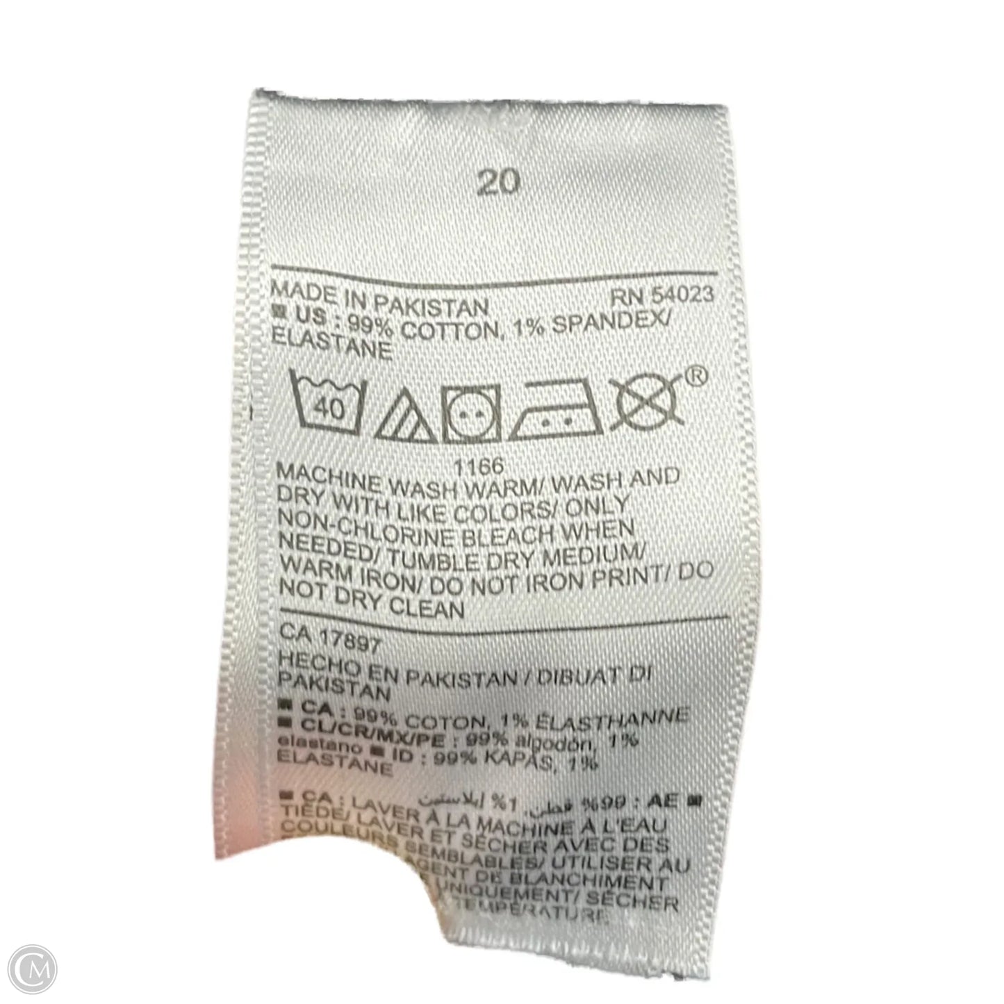 Jeans Straight By Old Navy In Black Denim, Size: 20