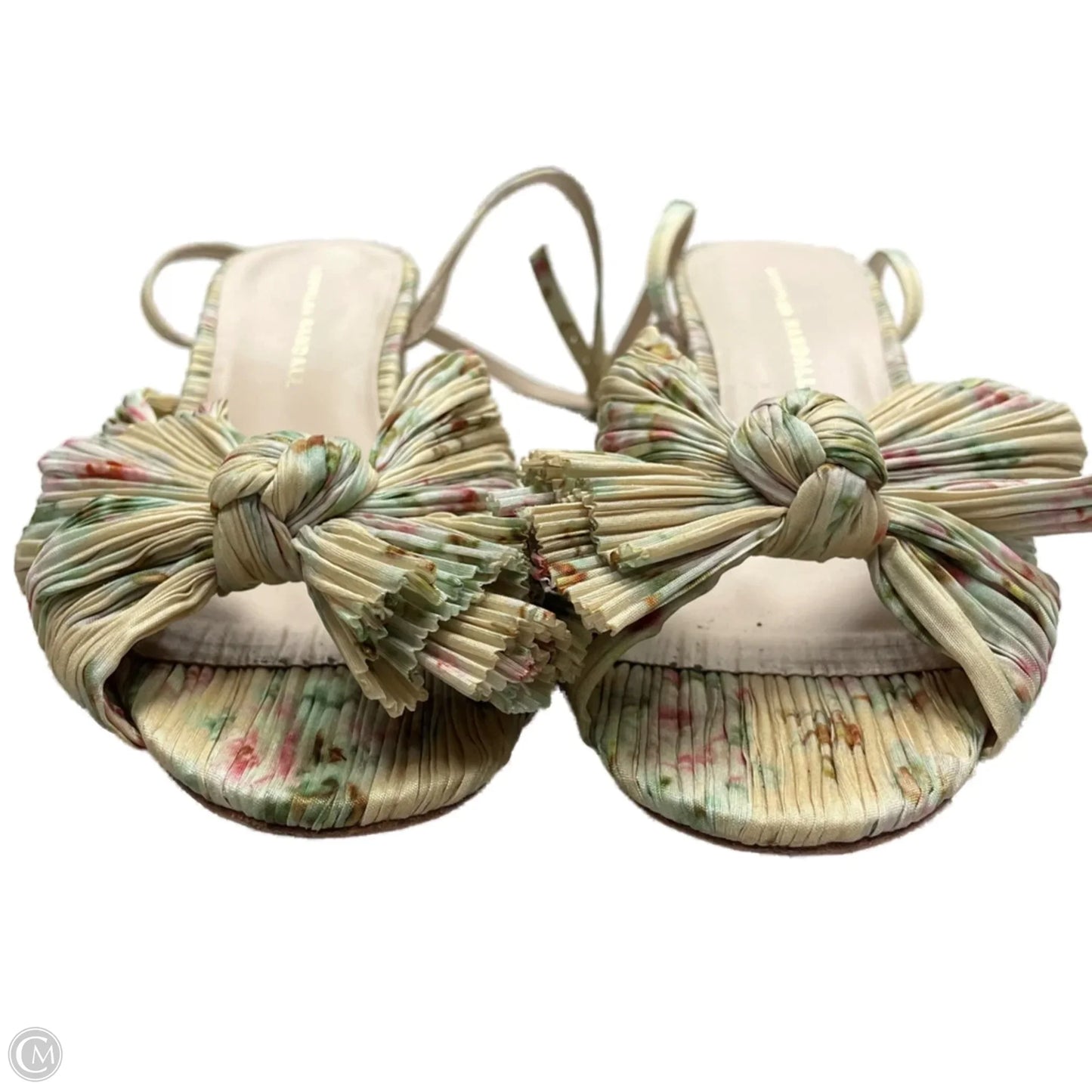 Sandals Heels Block By Loeffler Randall In Multi-colored, Size: 7