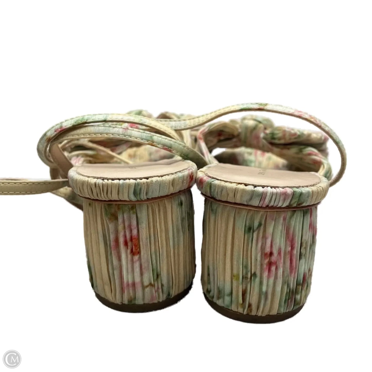 Sandals Heels Block By Loeffler Randall In Multi-colored, Size: 7