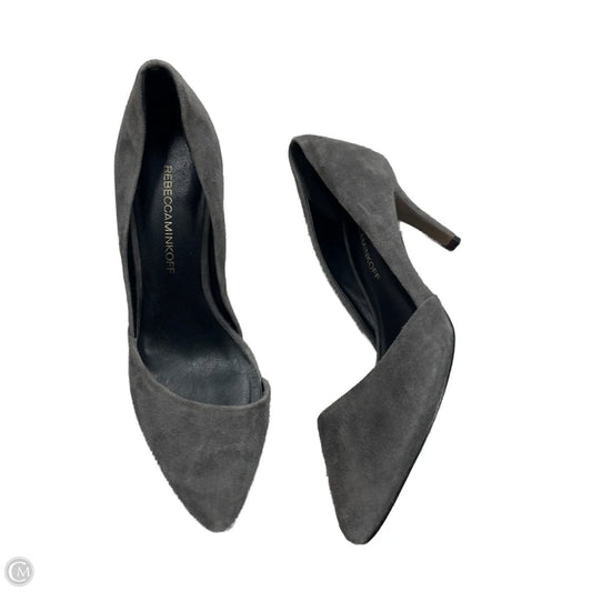 Shoes Designer By Rebecca Minkoff In Grey, Size: 7