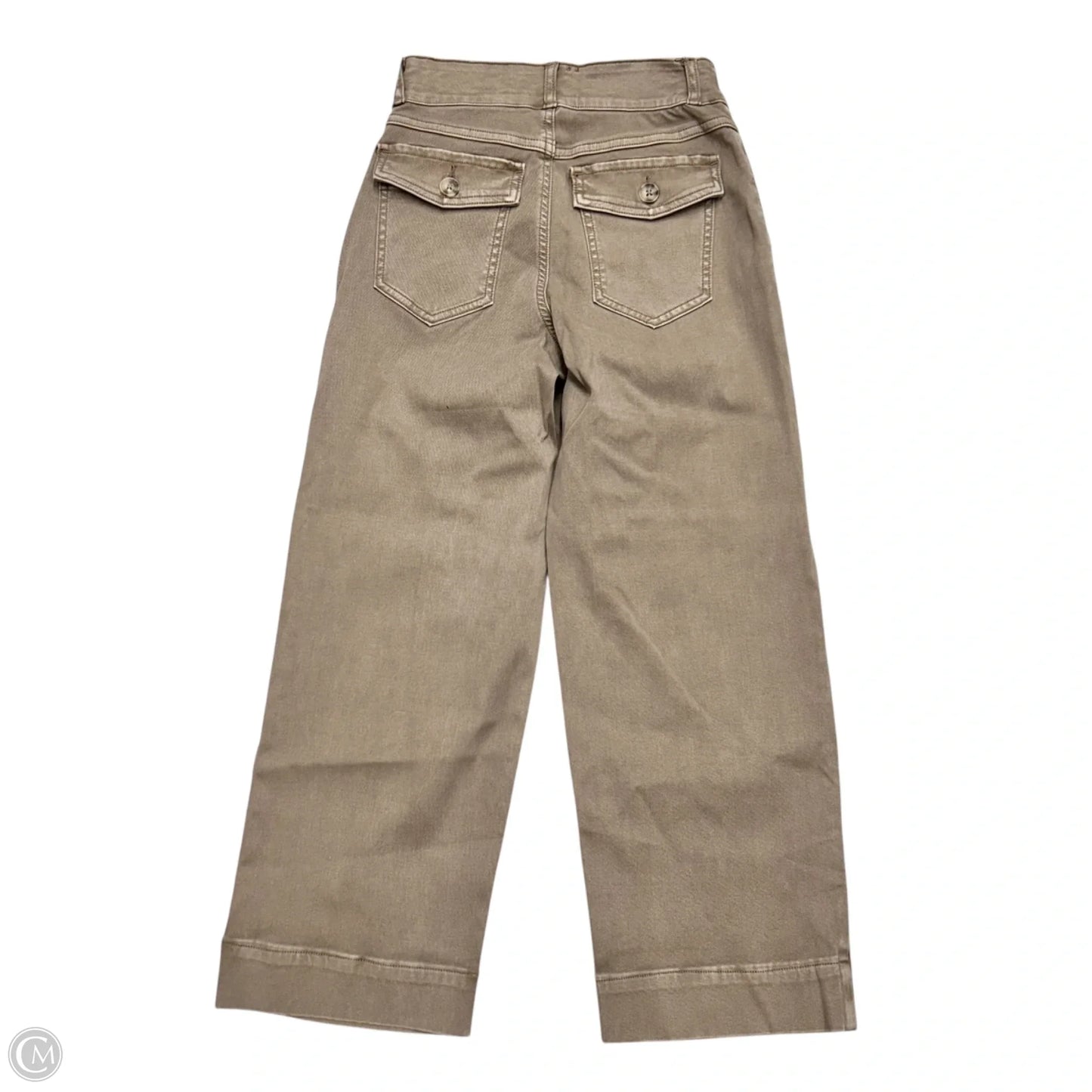 Pants Wide Leg By Spanx In Brown, Size: Xsp