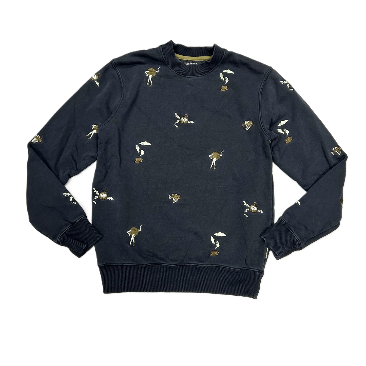 Sweatshirt Crewneck By Scotch & Soda In Navy, Size: S