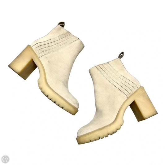 Boots Leather By Dolce Vita In Cream, Size: 9