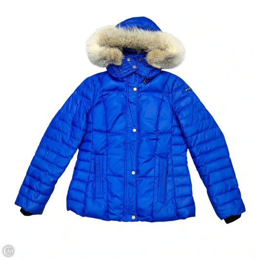 Coat Puffer & Quilted By Marc New York In Blue, Size: M