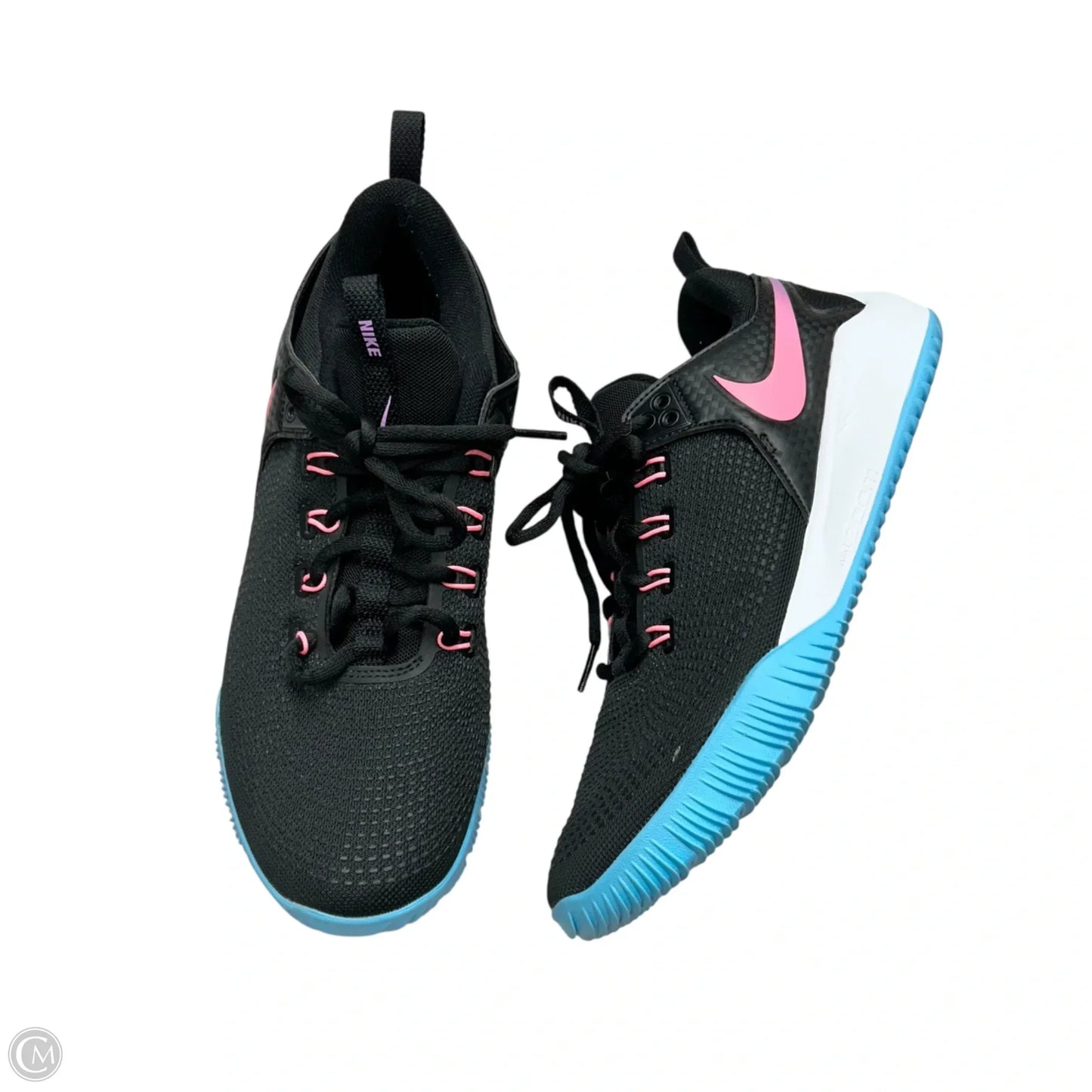 Shoes Athletic By Nike In Black & Pink, Size: 9.5