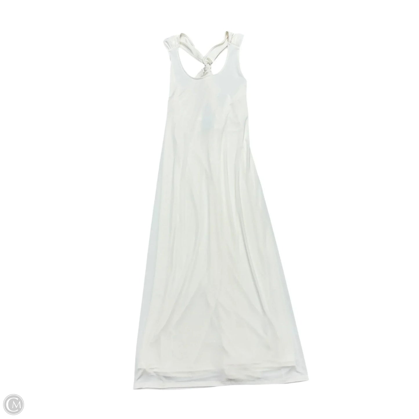 Dress Party Long By Banana Republic In Ivory, Size: L