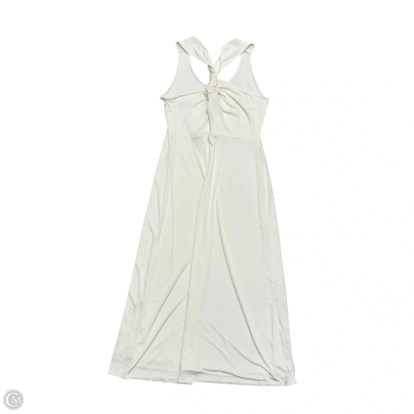 Dress Party Long By Banana Republic In Ivory, Size: L