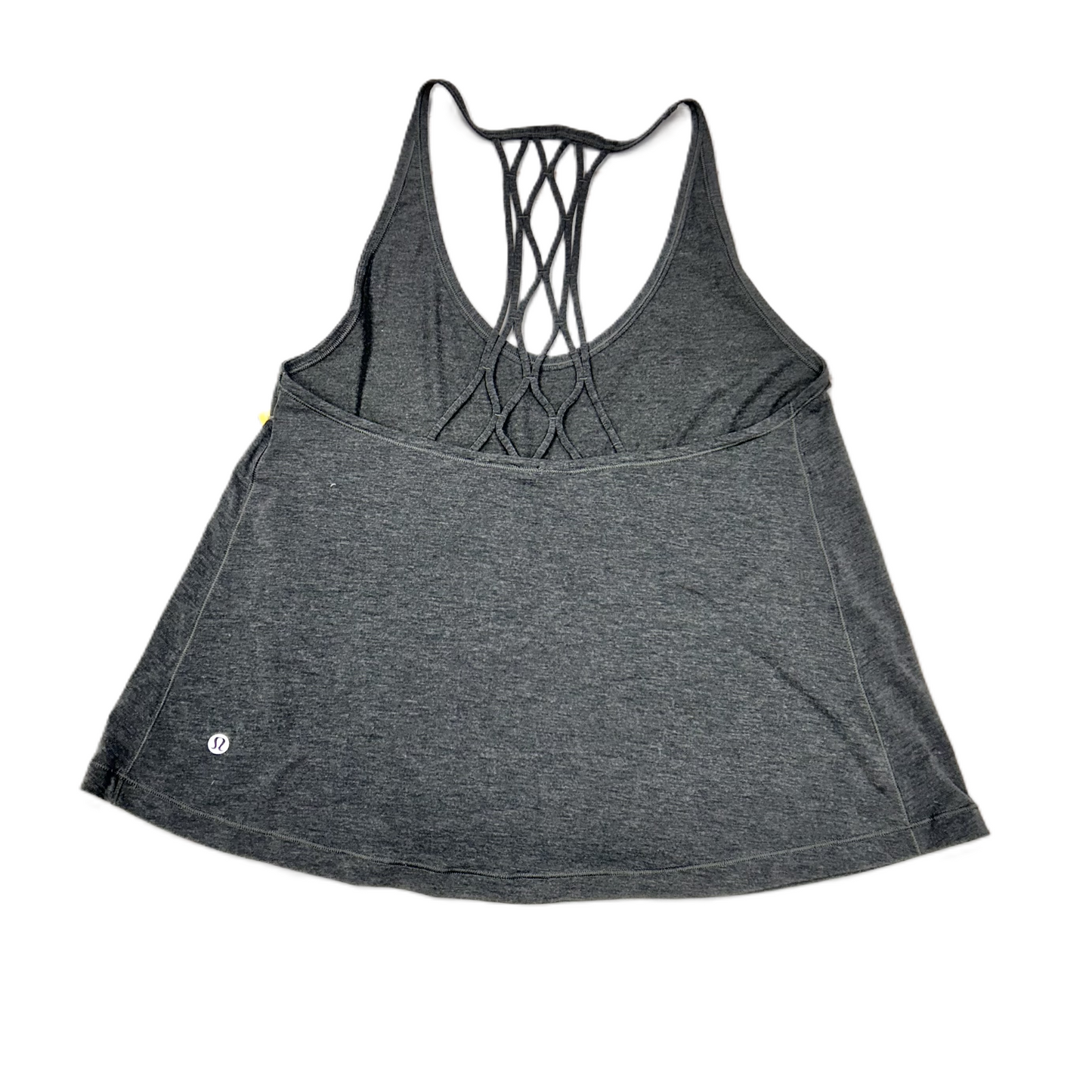 Athletic Tank Top By Lululemon In Grey, Size: S