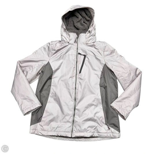 Coat Other By Zero Xposure In Grey & Purple, Size: L