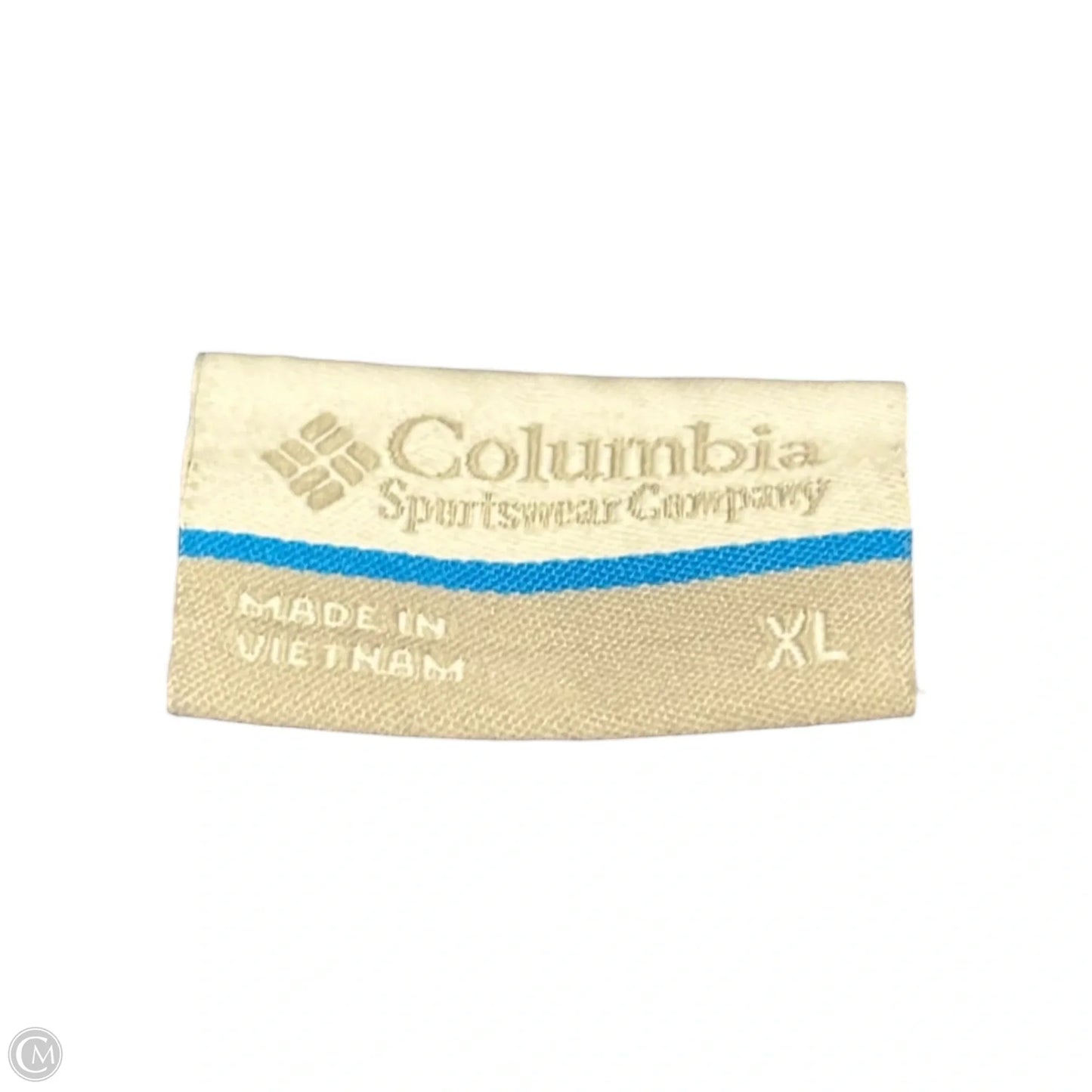 Jacket Windbreaker By Columbia In Blue, Size: Xl