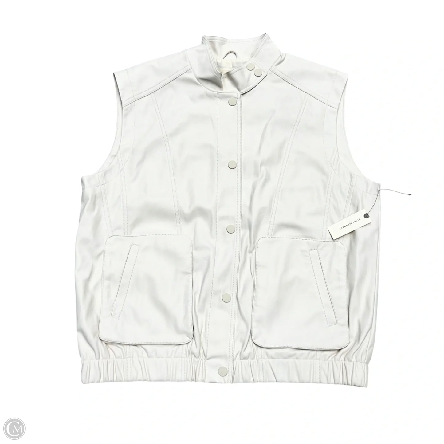 Vest Other By Pilcro In Ivory, Size: L