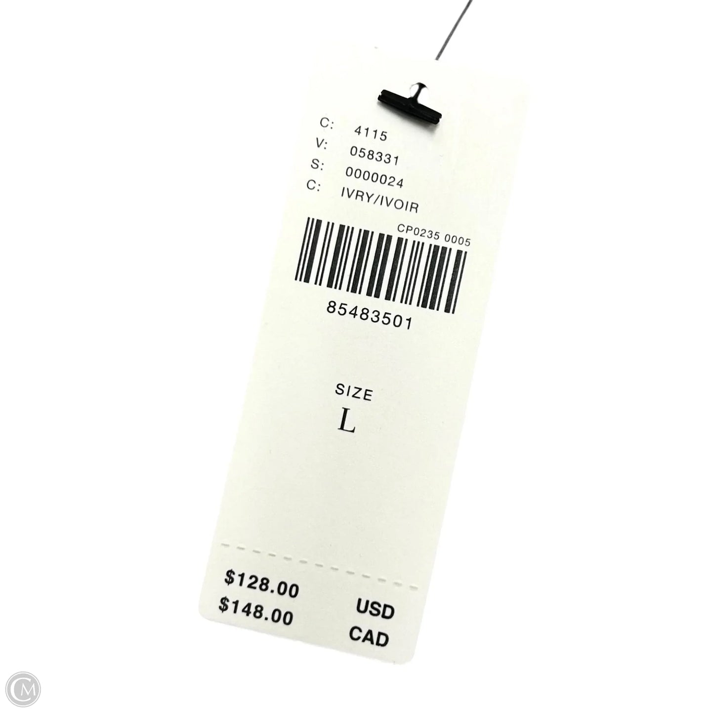 Vest Other By Pilcro In Ivory, Size: L