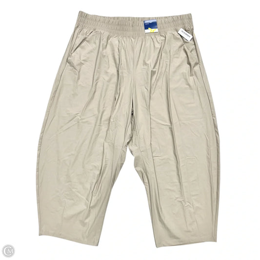 Athletic Pants By Old Navy In Cream, Size: 2x