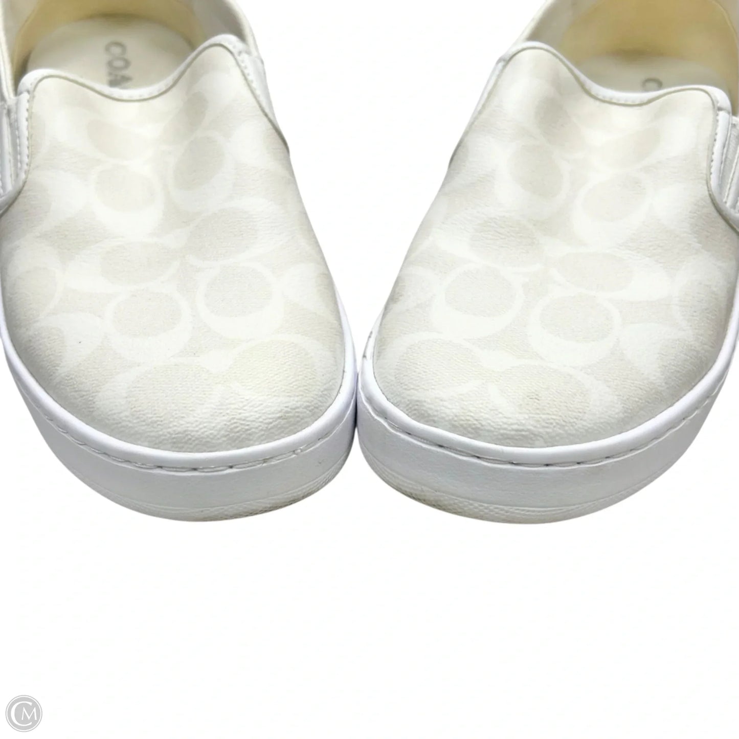Shoes Designer By Coach In Ivory, Size: 11