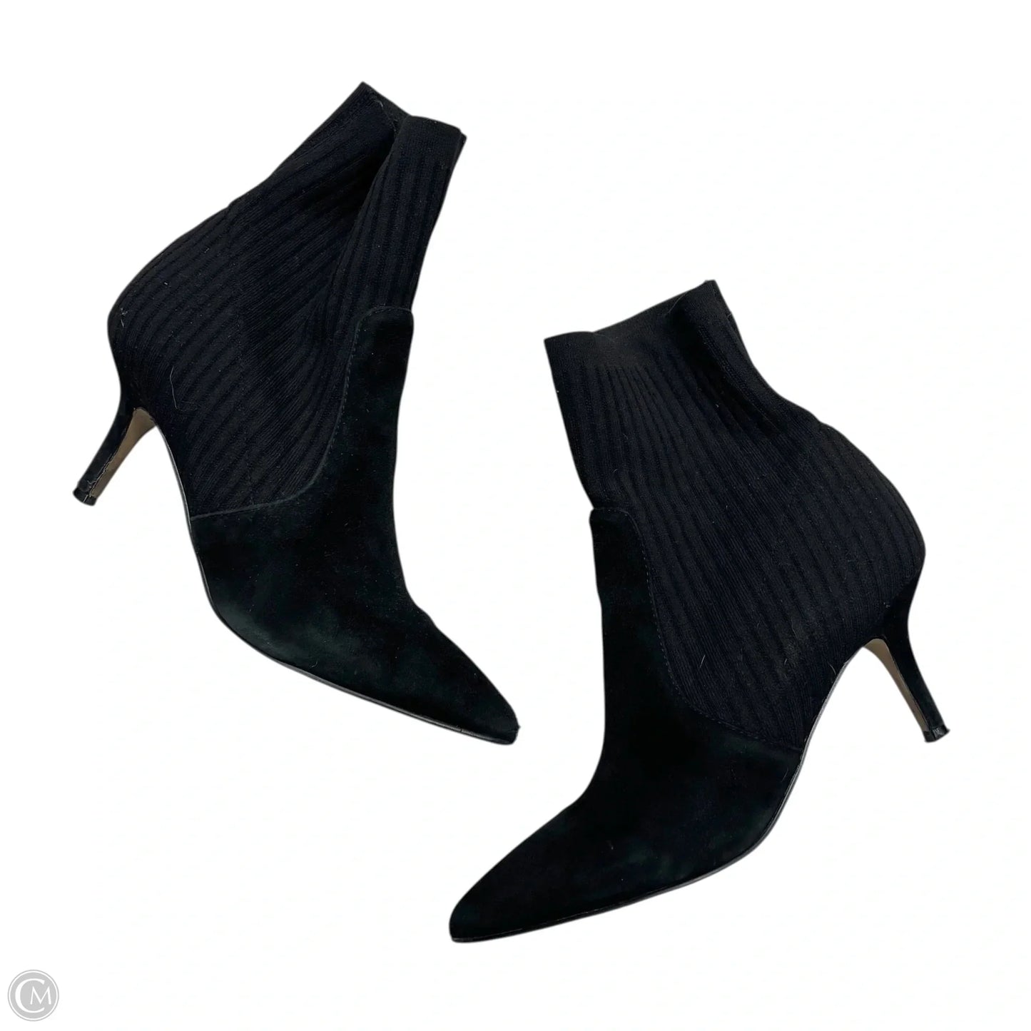 Boots Ankle Heels By Marc Fisher In Black, Size: 7