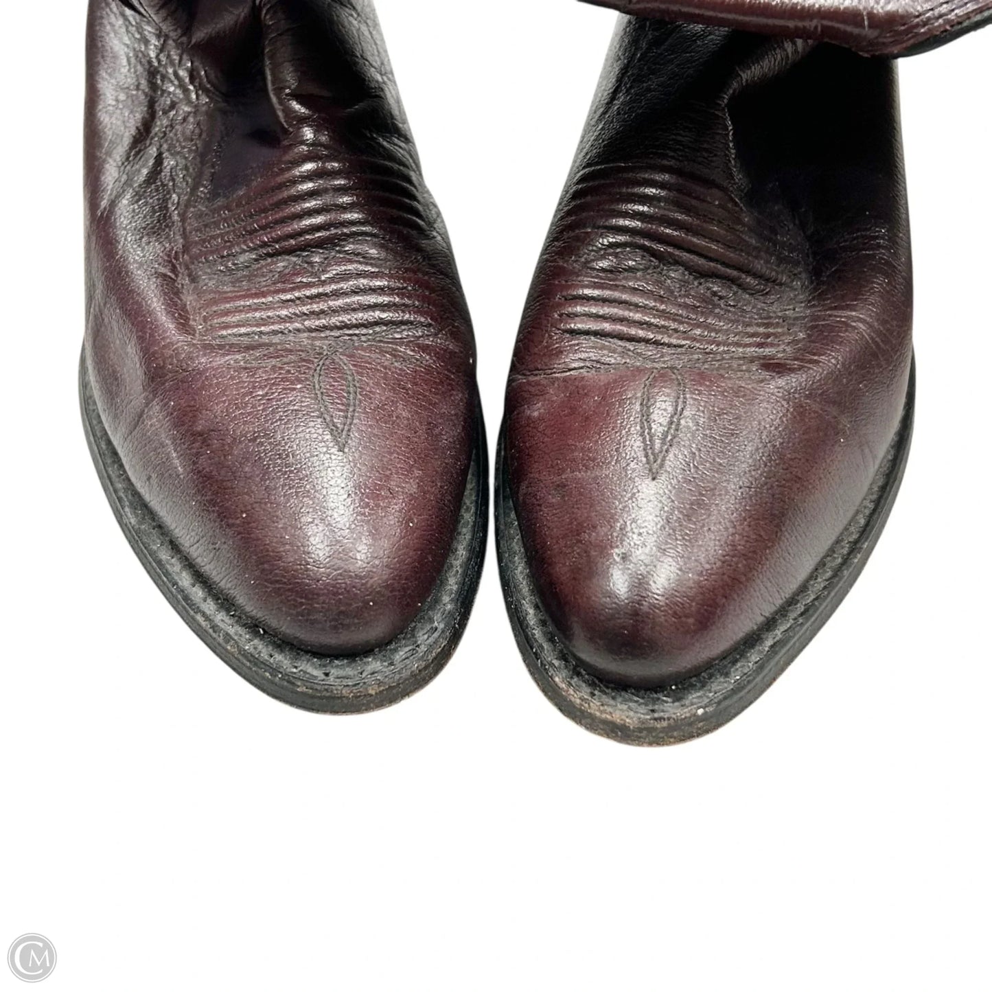 Boots Western By Dan Post In Purple, Size: 8