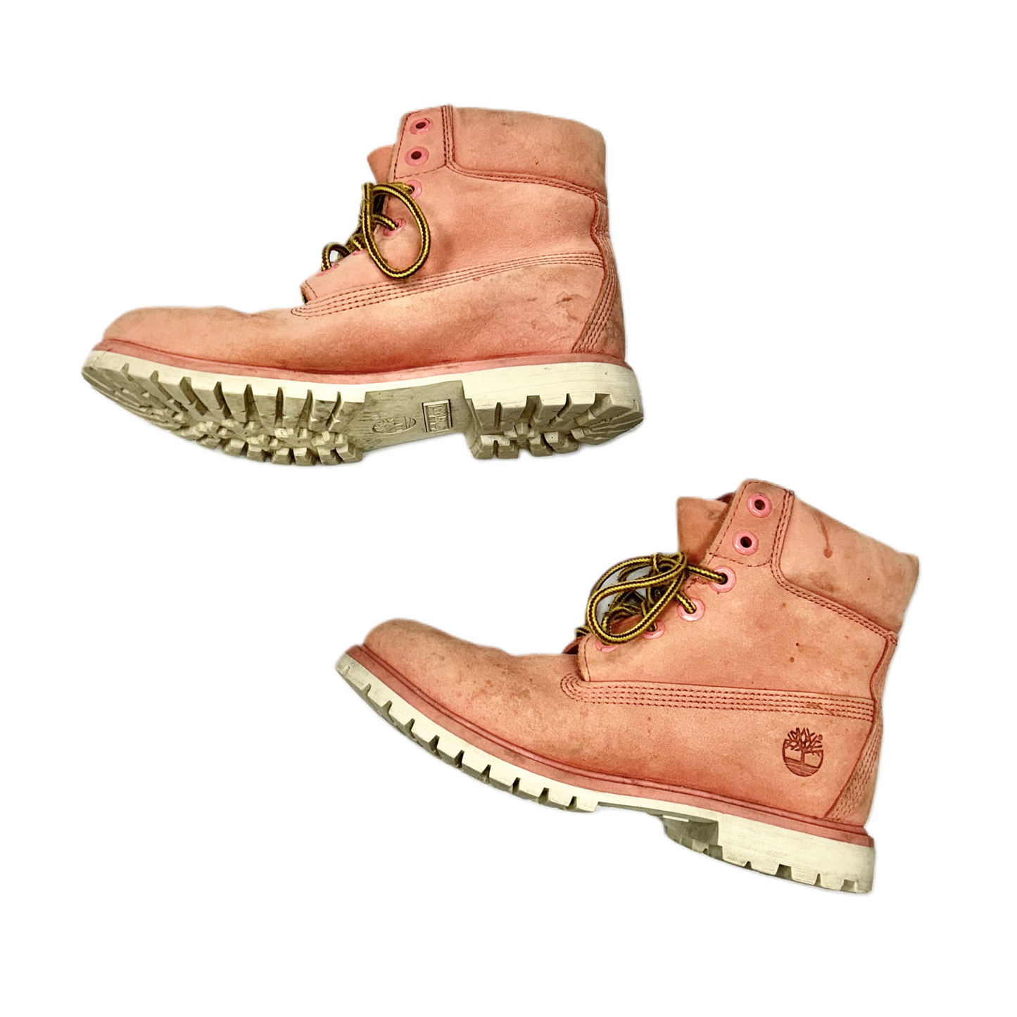 Boots Combat By Timberland In Coral, Size: 7.5