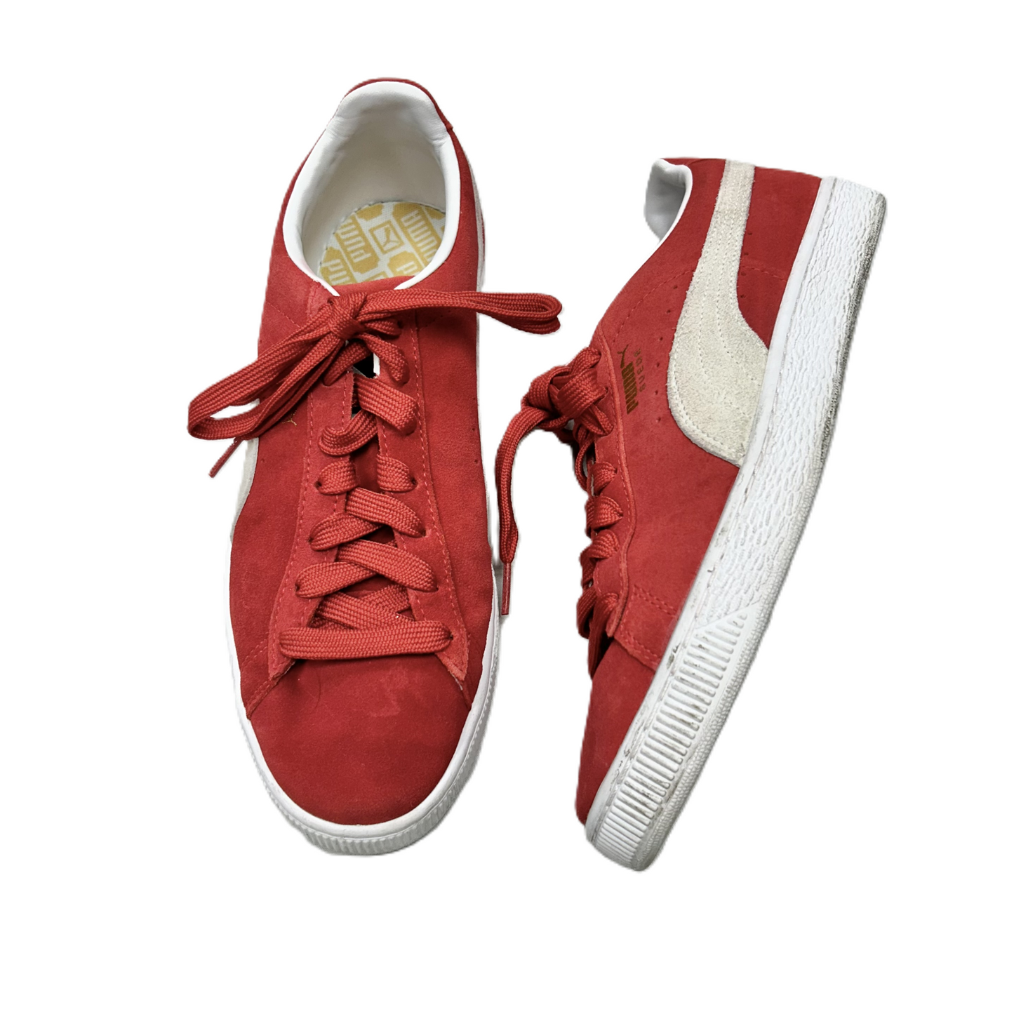 Shoes Sneakers By Puma In Red, Size: 9