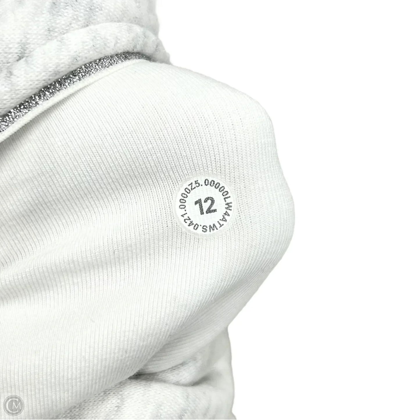 Athletic Jacket By Lululemon In Grey, Size: L