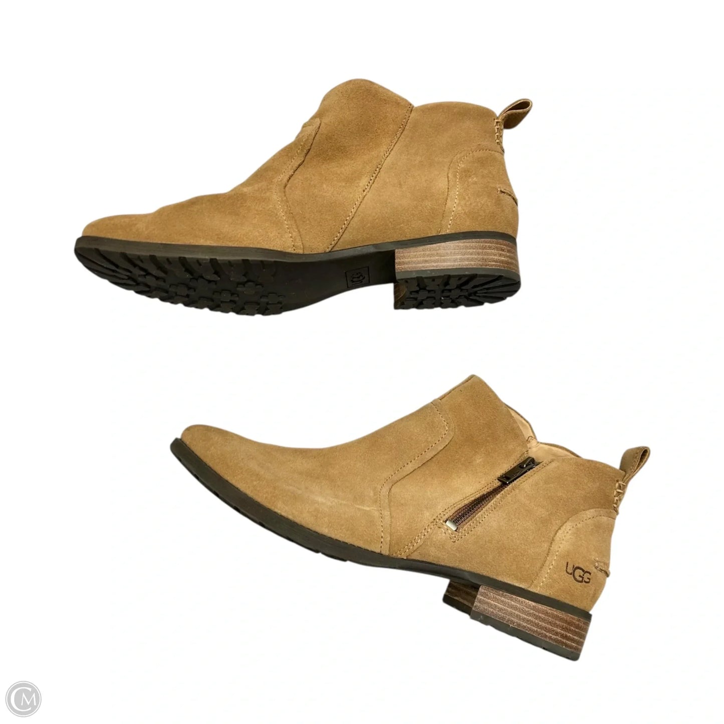 Boots Designer By Ugg In Tan, Size: 11