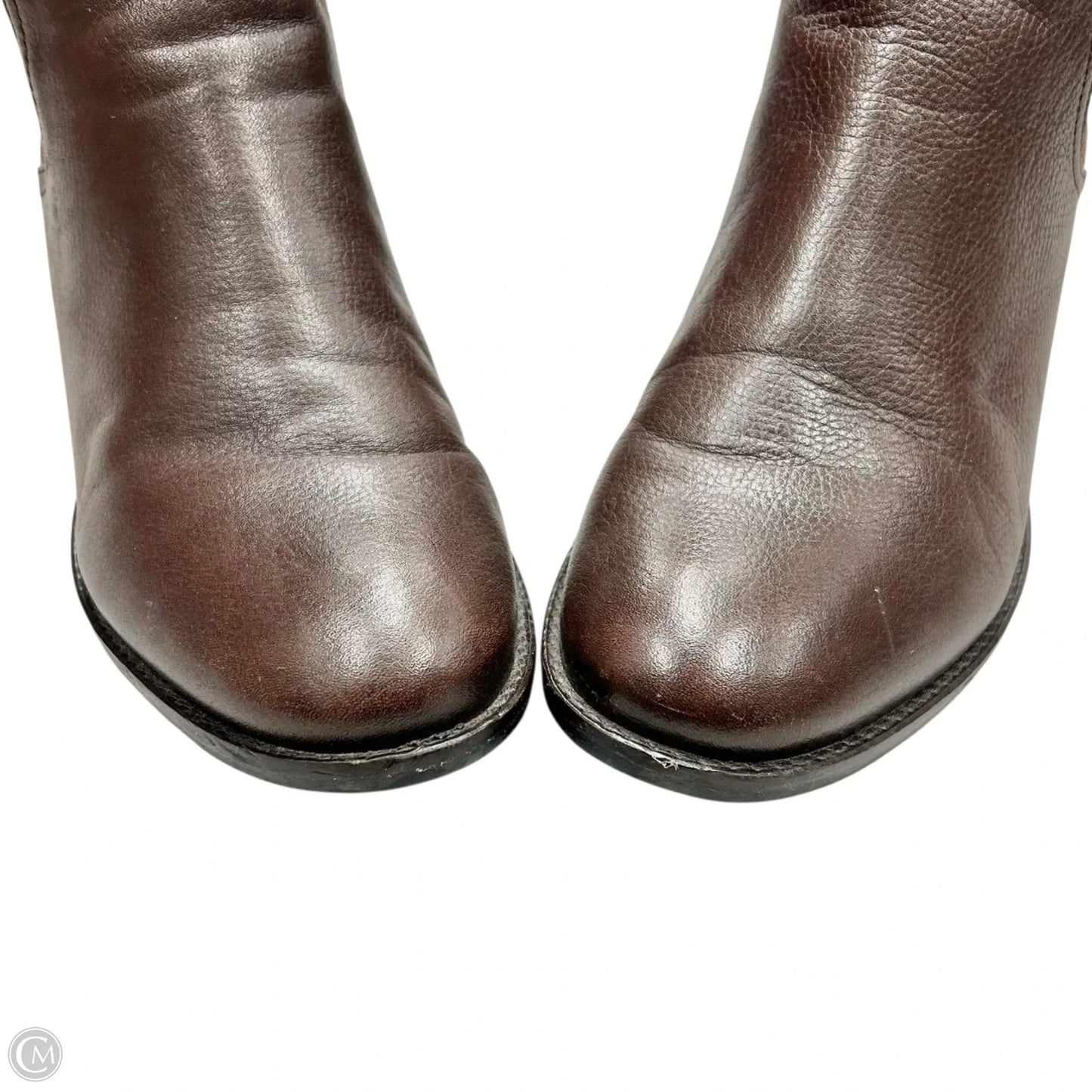 Boots Ankle Heels By Cole-haan In Brown, Size: 11