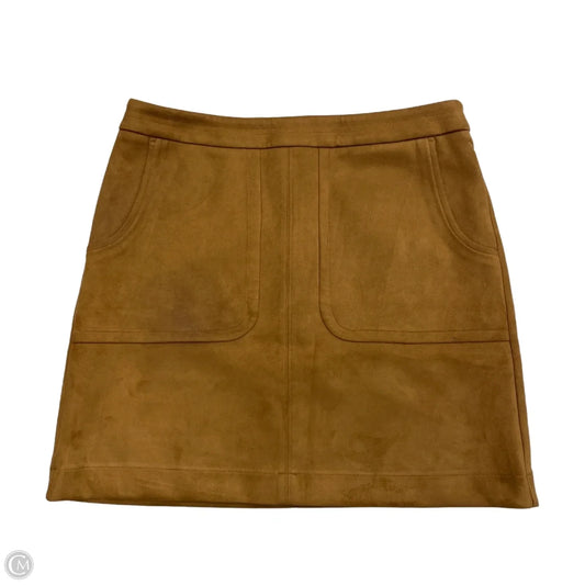 Skirt Midi By Loft In Tan, Size: M