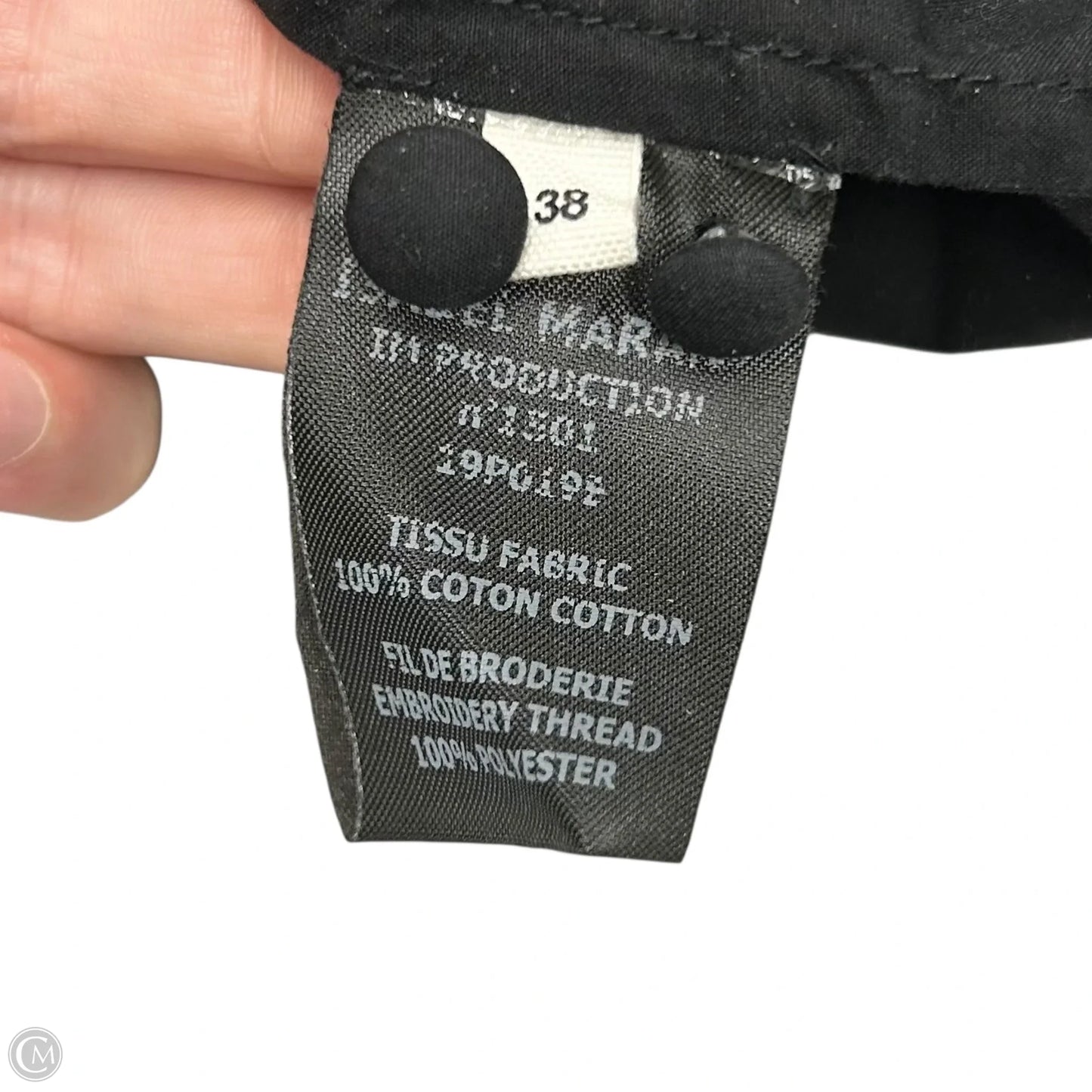 Top Long Sleeve Designer By Isabel Marant In Black, Size: M