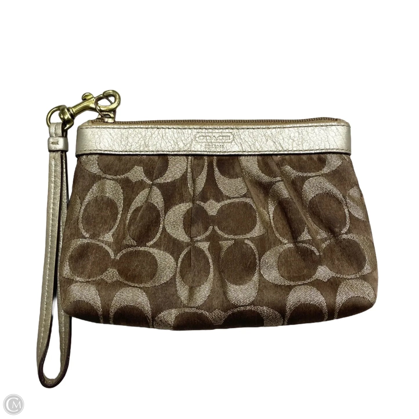 Wristlet Designer By Coach, Size: Medium