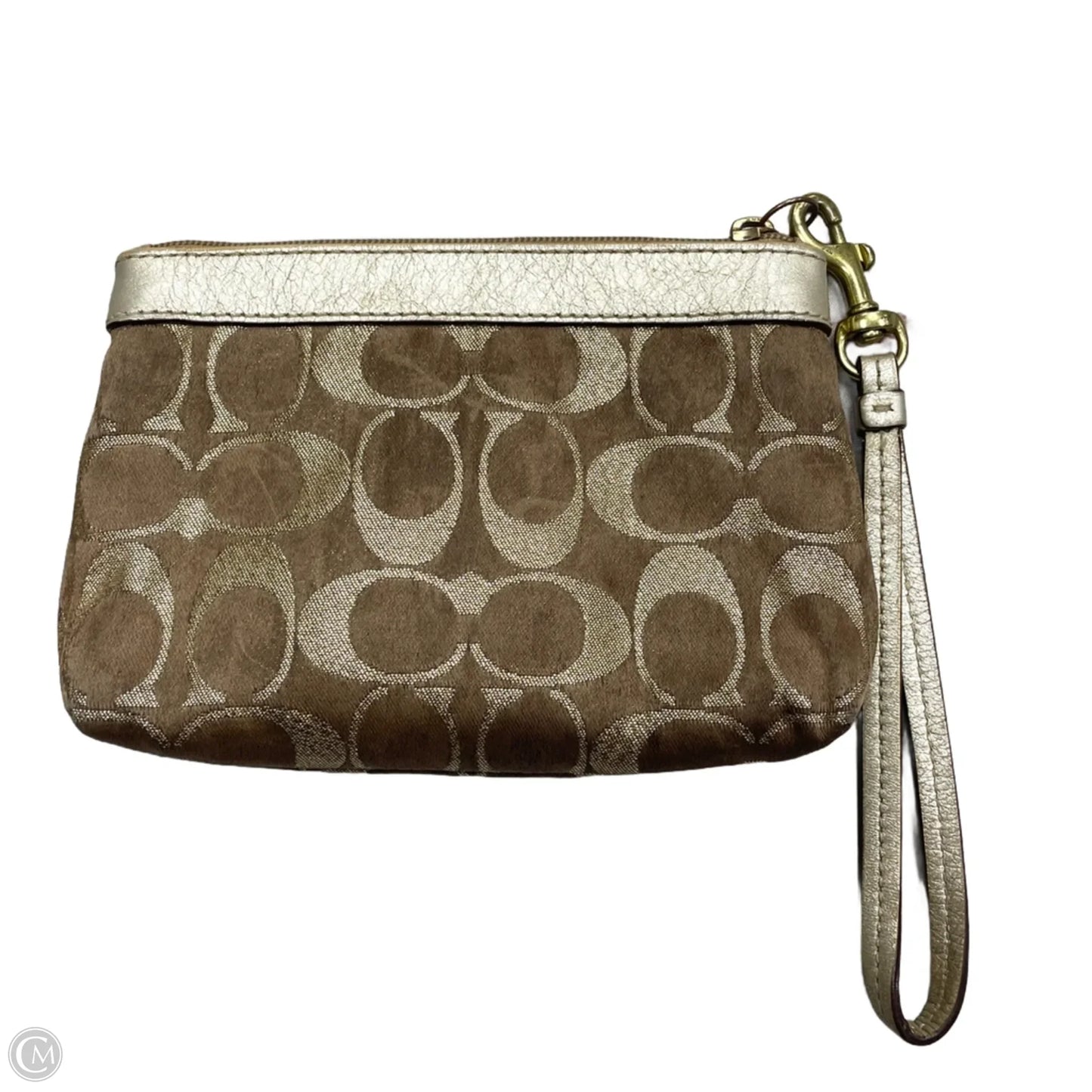 Wristlet Designer By Coach, Size: Medium