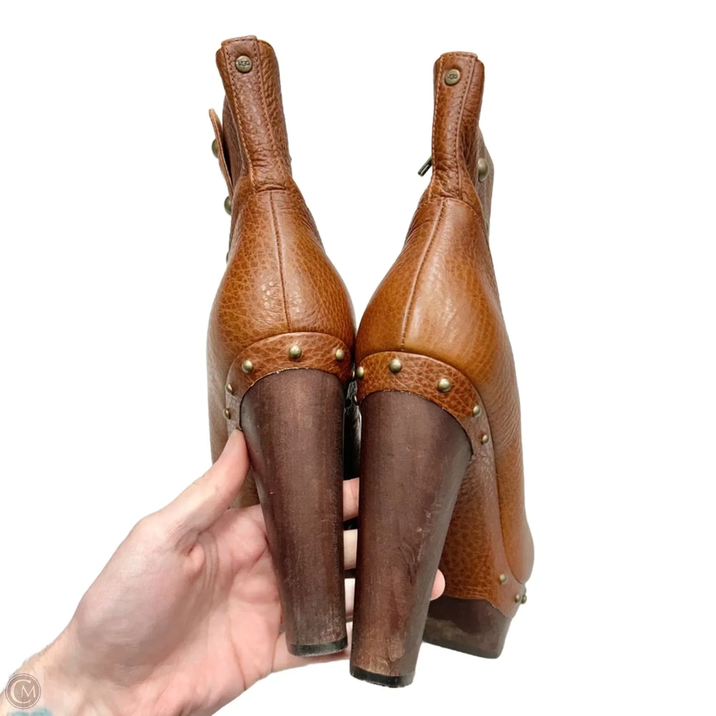 Boots Designer By Ugg In Tan, Size: 7