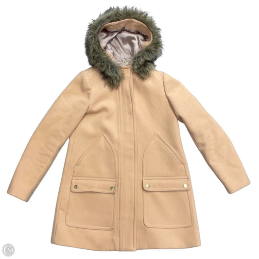 Coat Peacoat By J. Crew In Peach, Size: S
