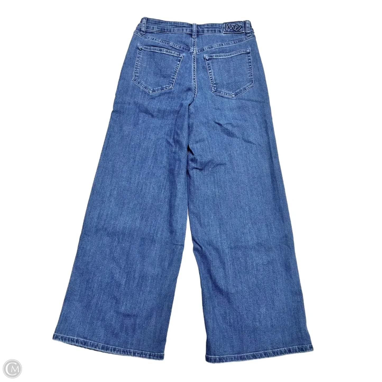 Jeans Wide Leg By Jennie Garth In Blue Denim, Size: 6p