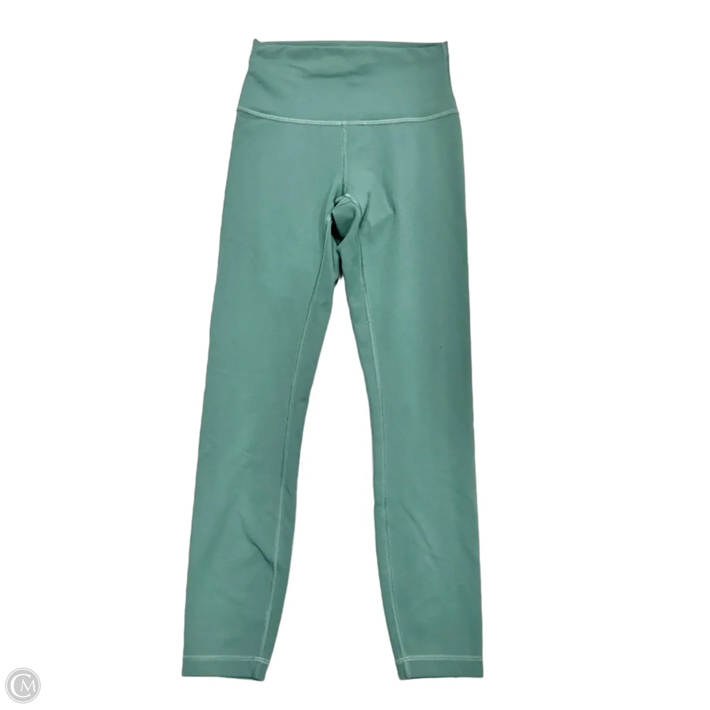 Athletic Leggings By Lululemon In Green, Size: S