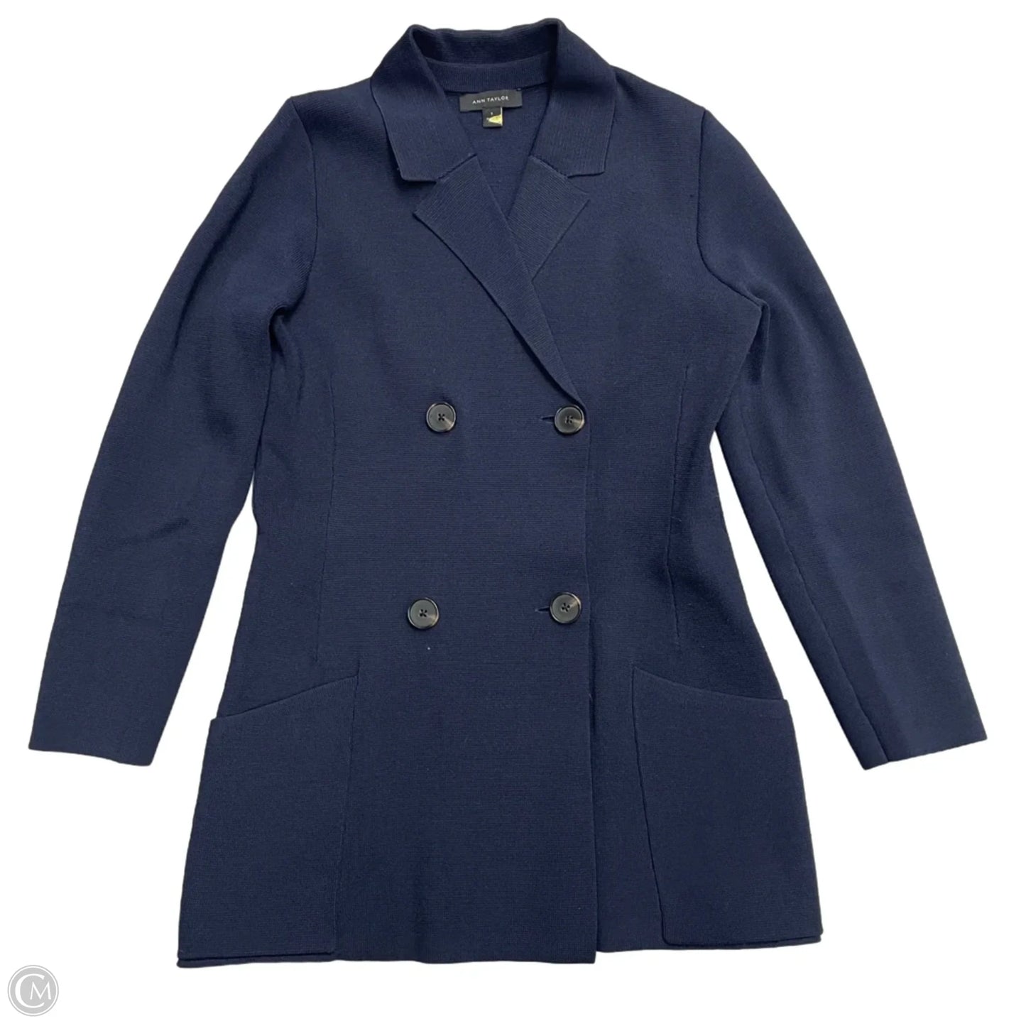 Blazer By Ann Taylor In Navy, Size: S