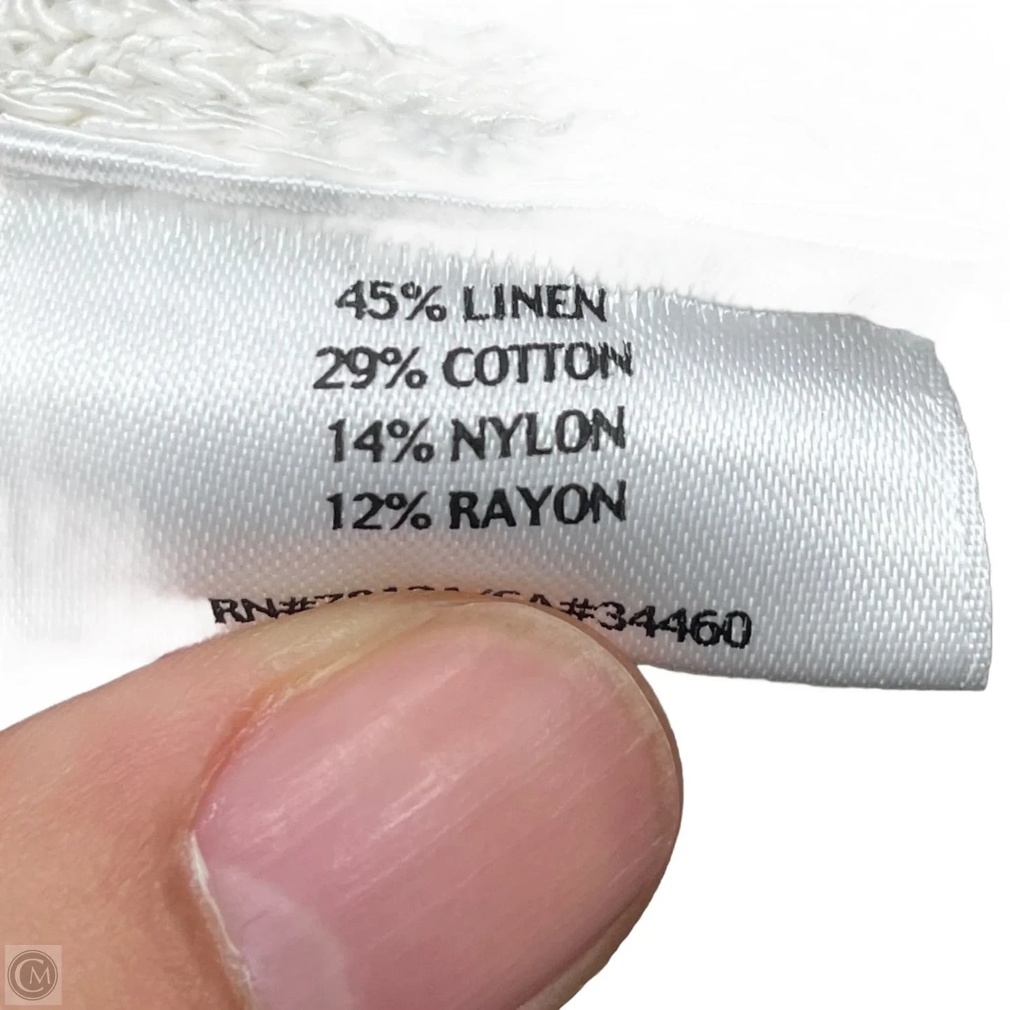 Sweater By Eileen Fisher In Cream, Size: L