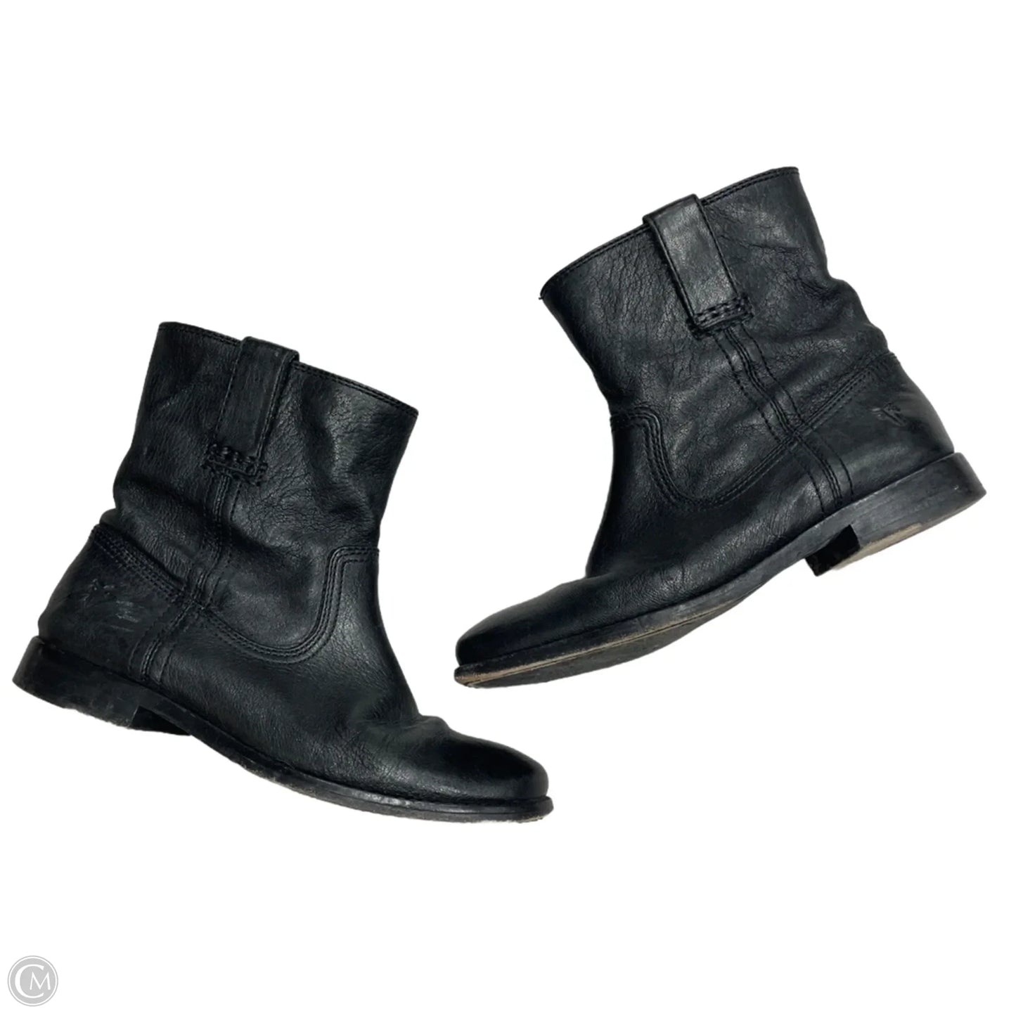 Boots Designer By Frye In Black, Size: 6