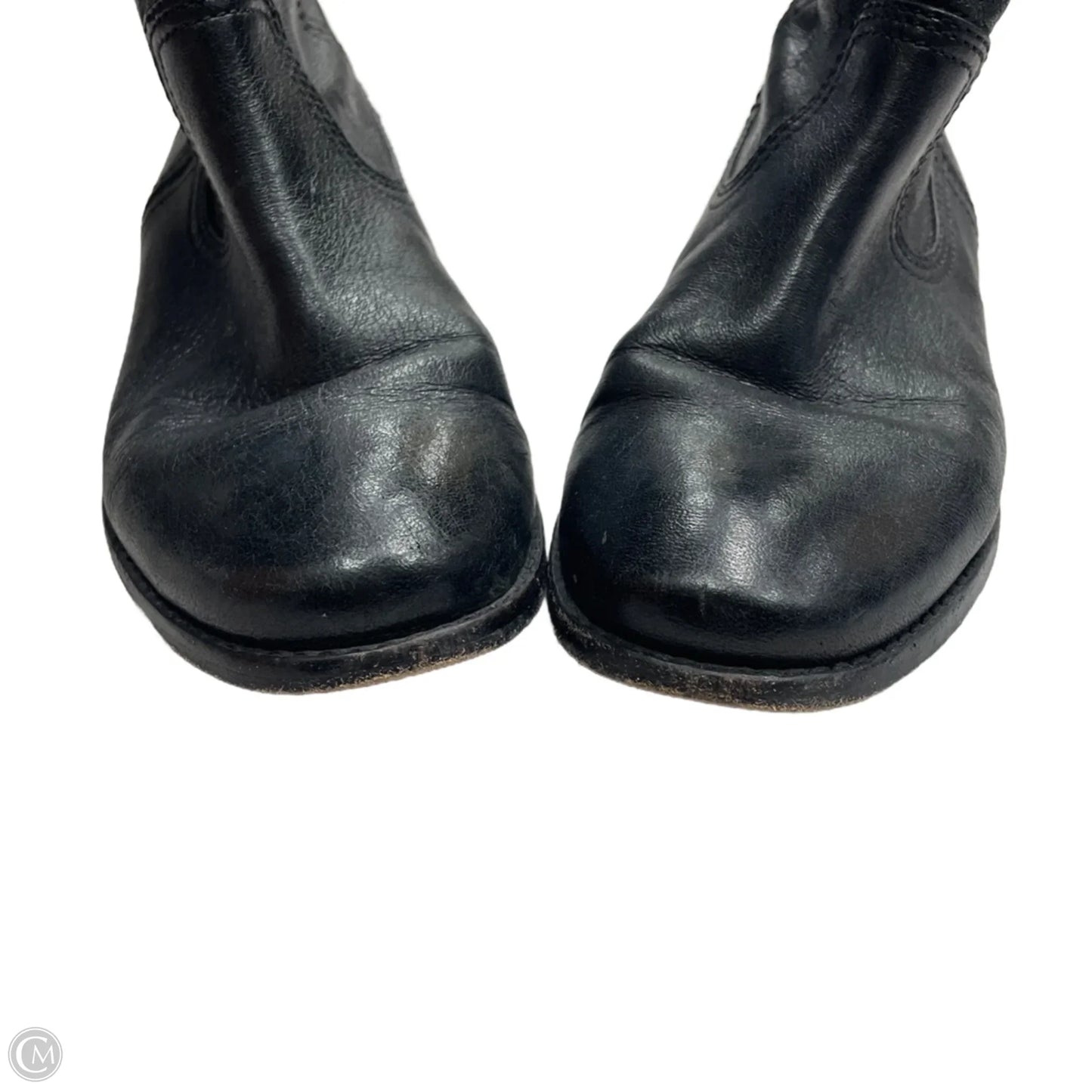 Boots Designer By Frye In Black, Size: 6