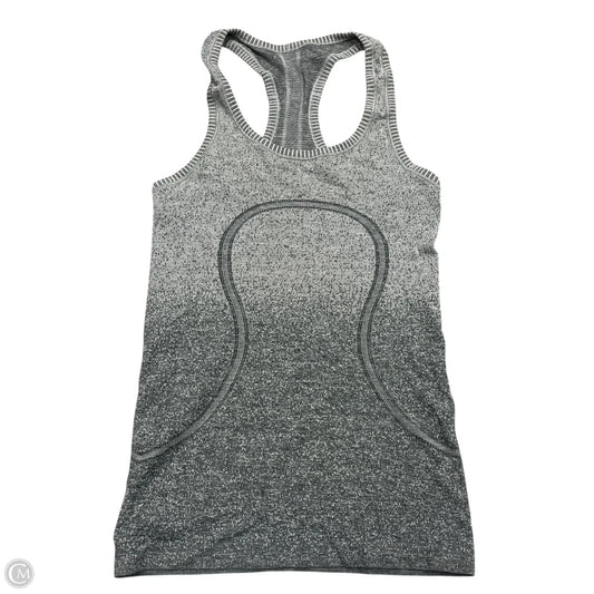 Athletic Tank Top By Lululemon In Grey, Size: Xs
