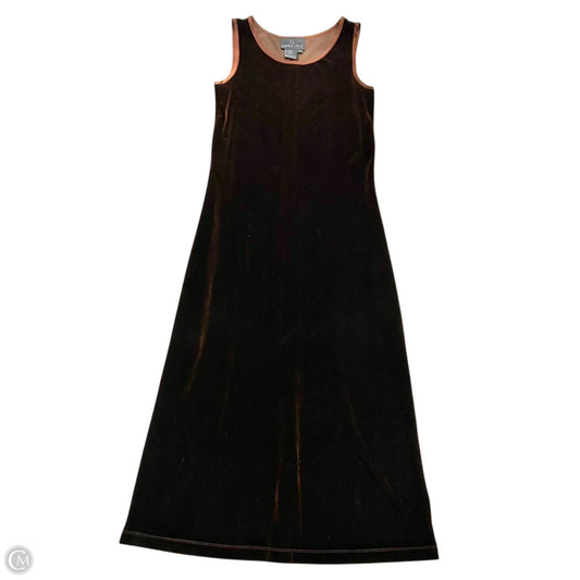 Dress Casual Maxi By Carole Little In Brown, Size: Xs