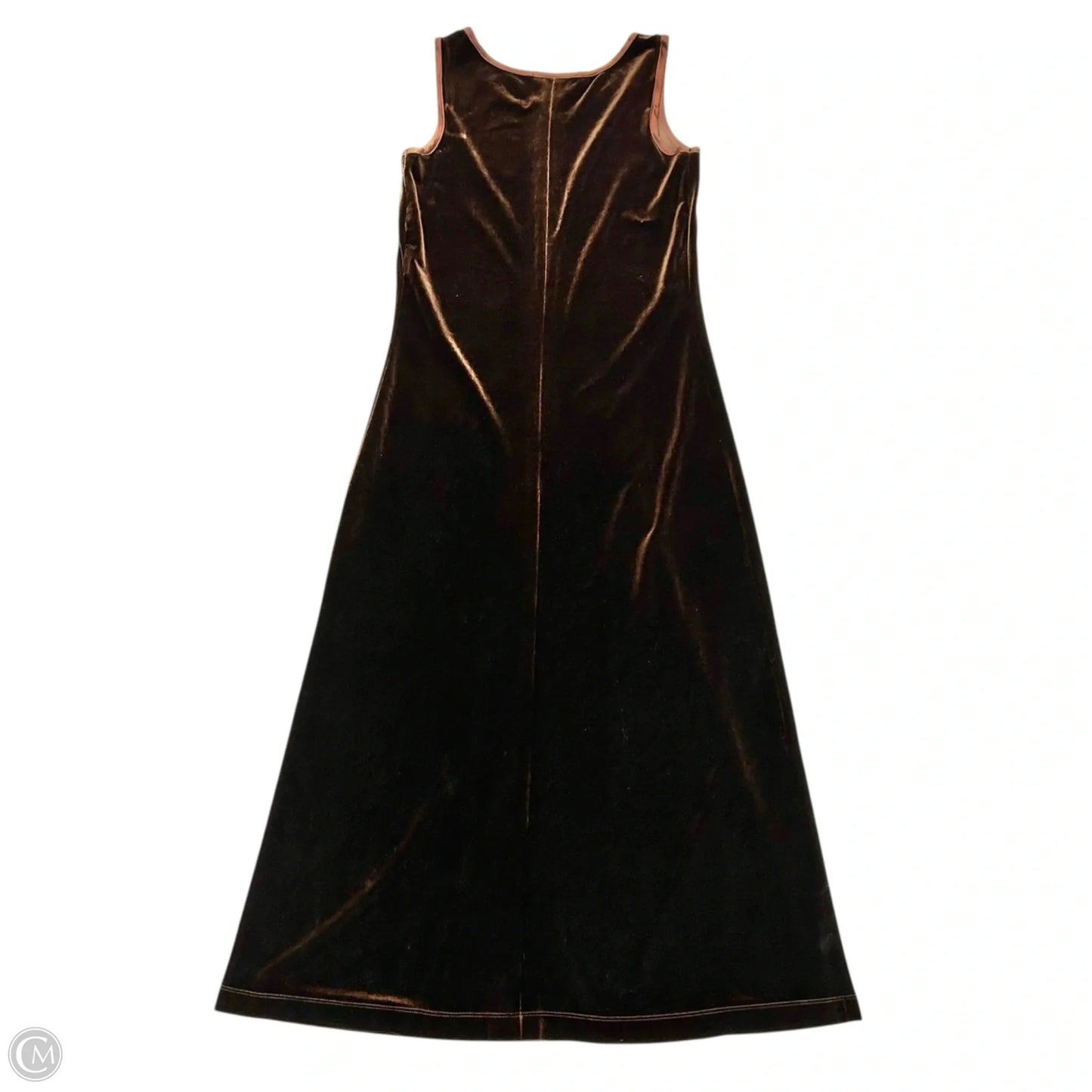 Dress Casual Maxi By Carole Little In Brown, Size: Xs