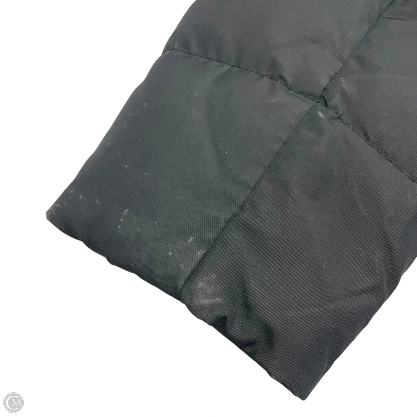 Coat Parka By Gallery In Black & Brown, Size: M