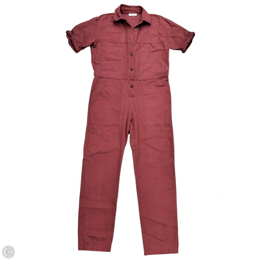 Jumpsuit By Mod Ref In Red Denim, Size: S