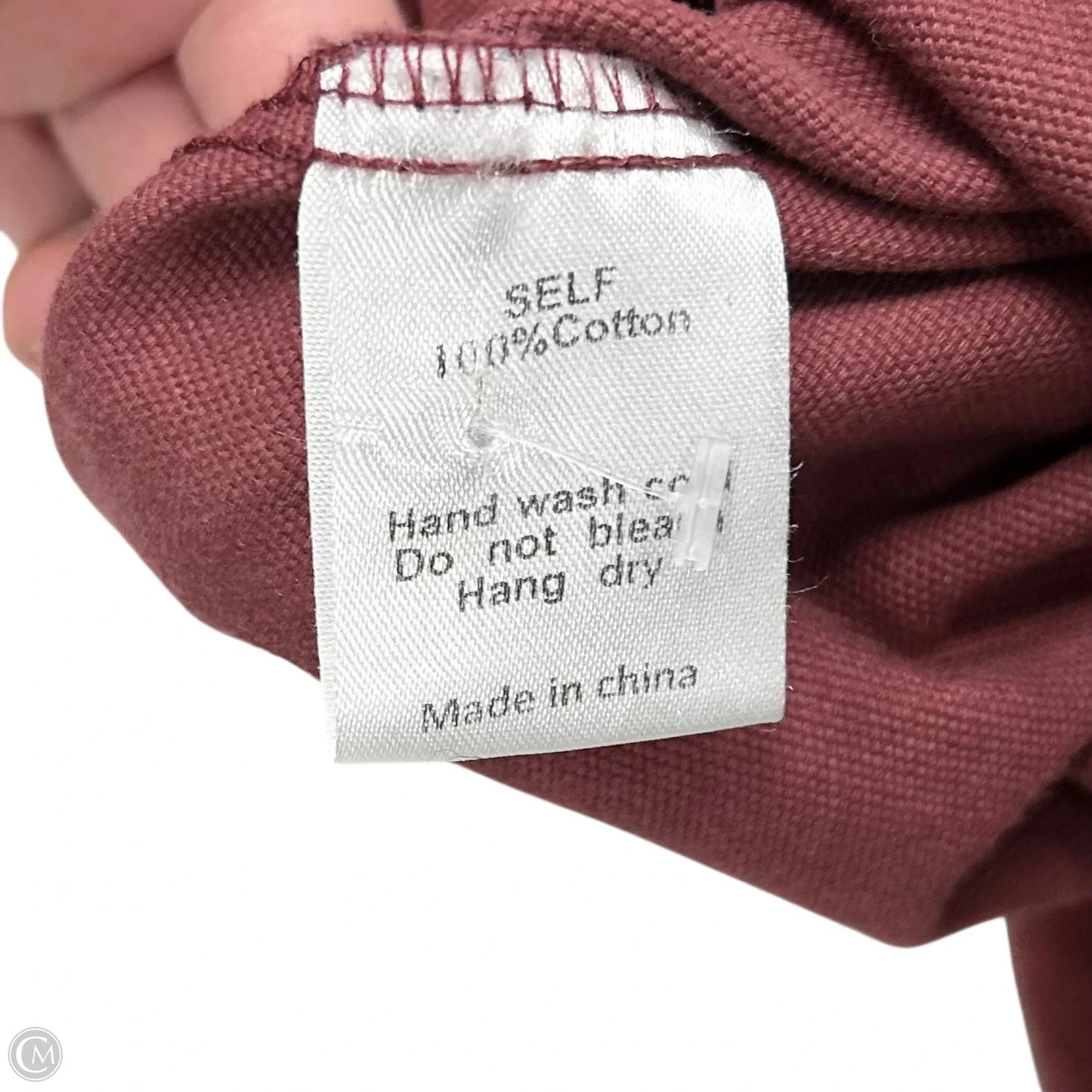 Jumpsuit By Mod Ref In Red Denim, Size: S