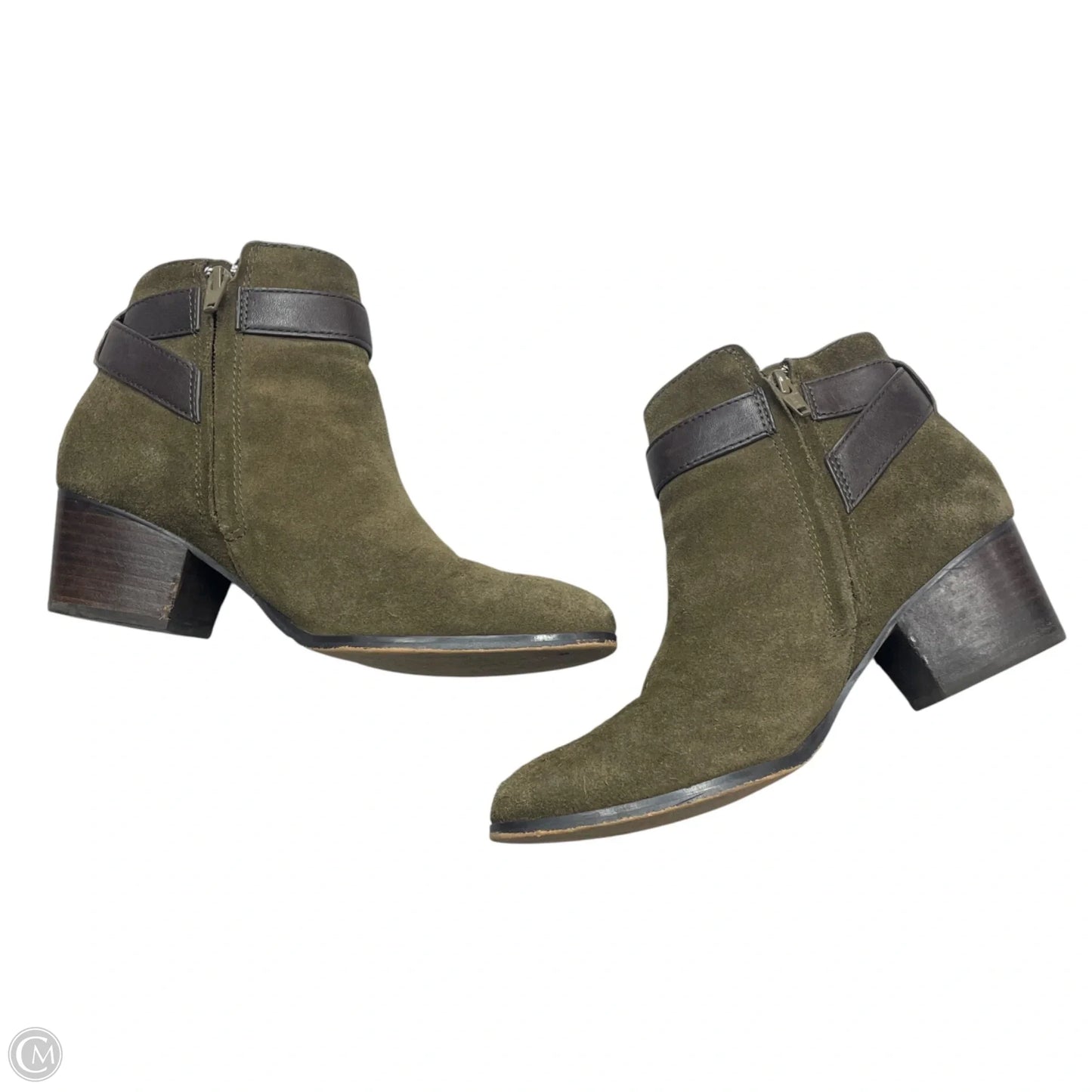Boots Designer By Coach In Green, Size: 6
