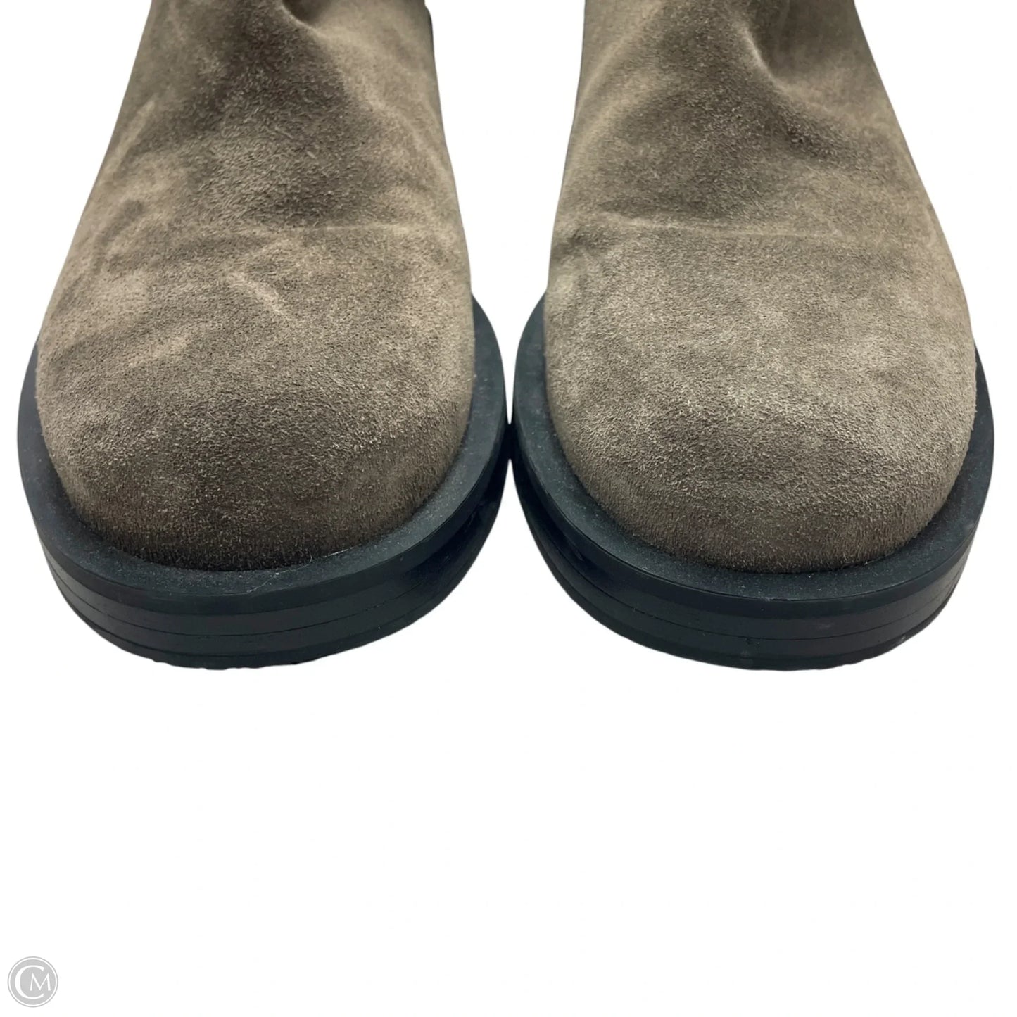 Boots Designer By Stuart Weitzman In Taupe, Size: 6.5