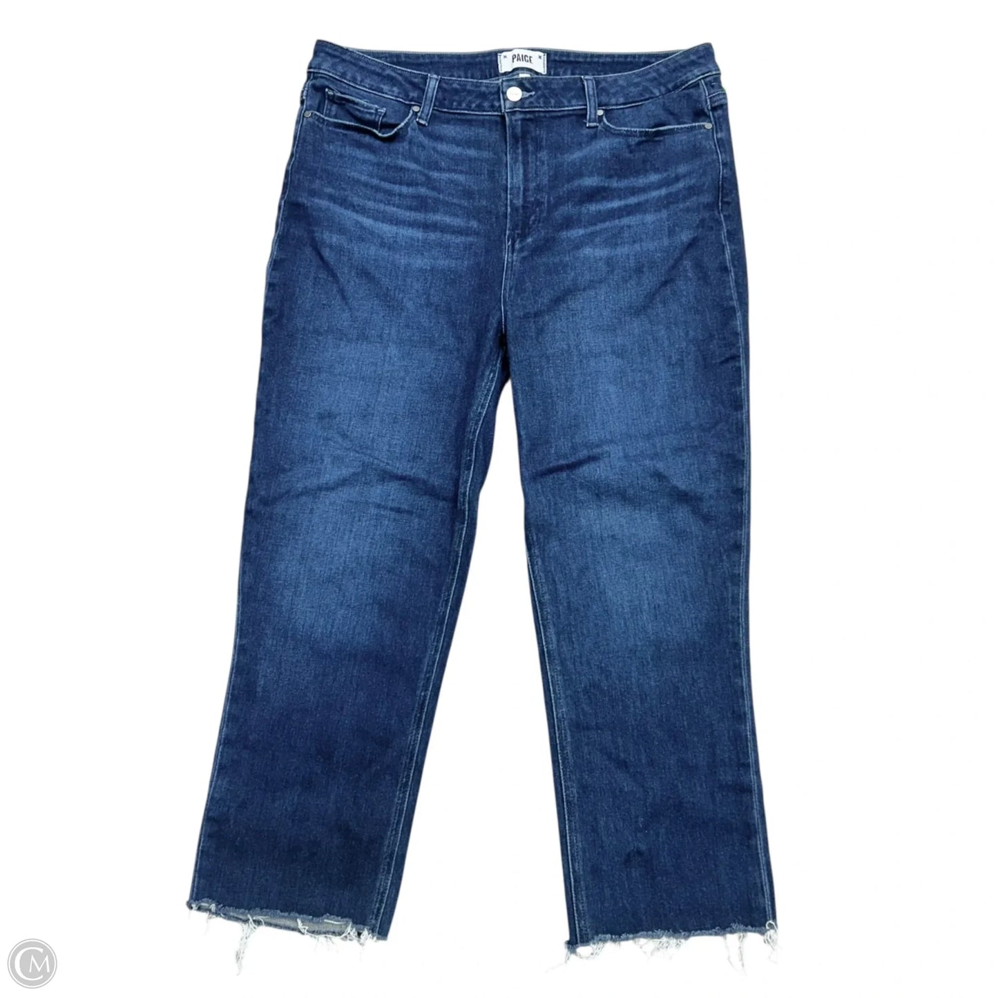 Jeans Skinny By Paige In Blue Denim, Size: 18