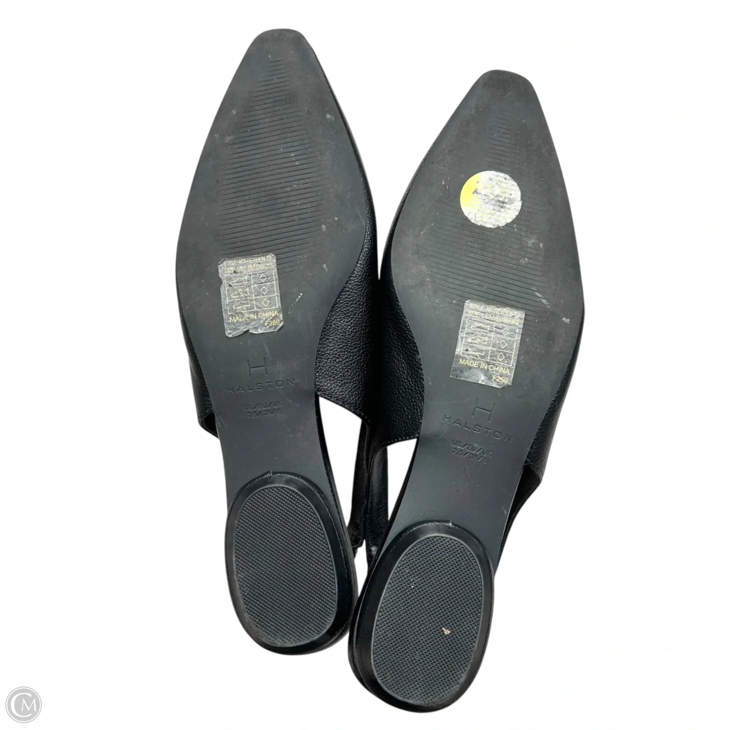 Shoes Designer By Halston In Black, Size: 7.5