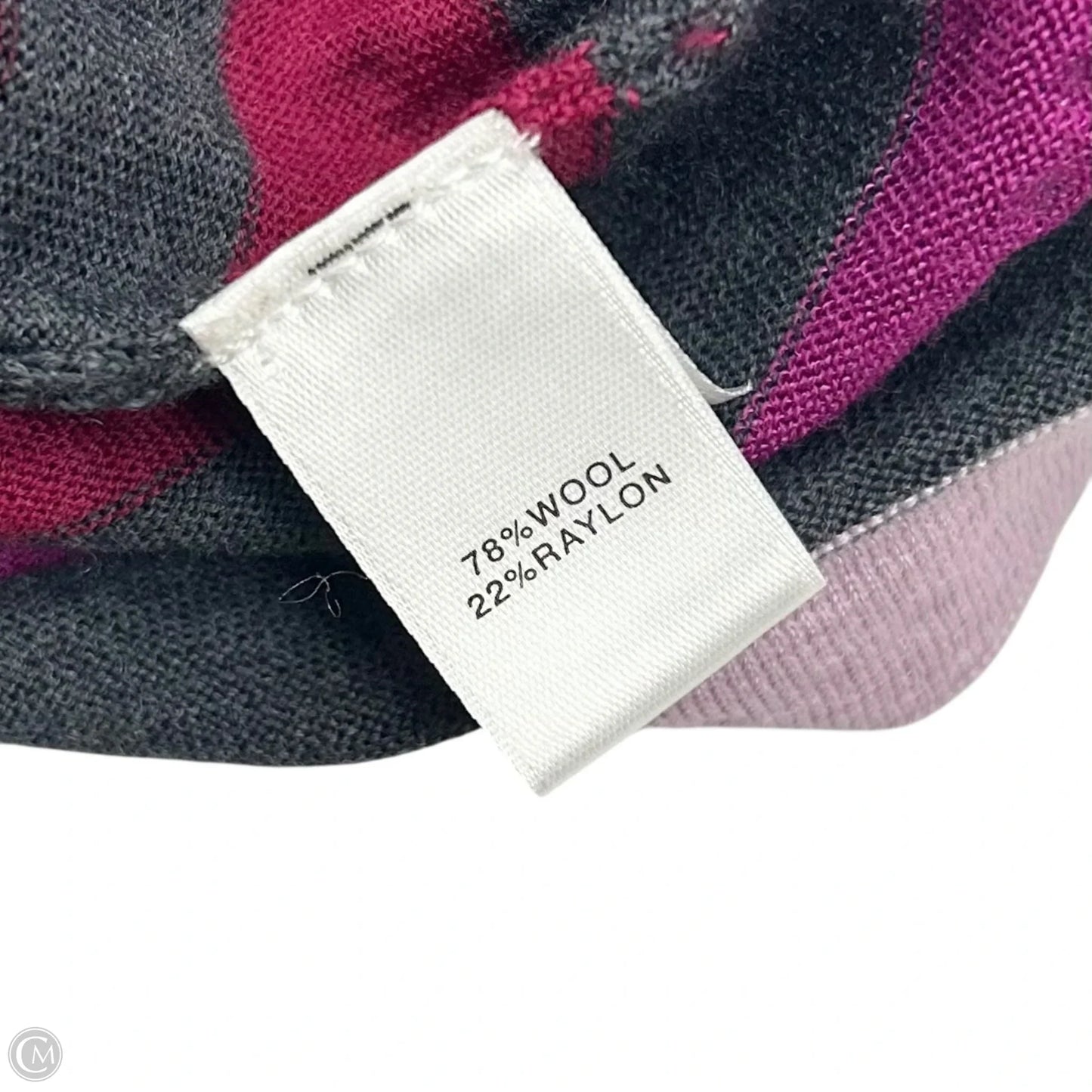 Tank Top By St. John In Grey & Purple, Size: M