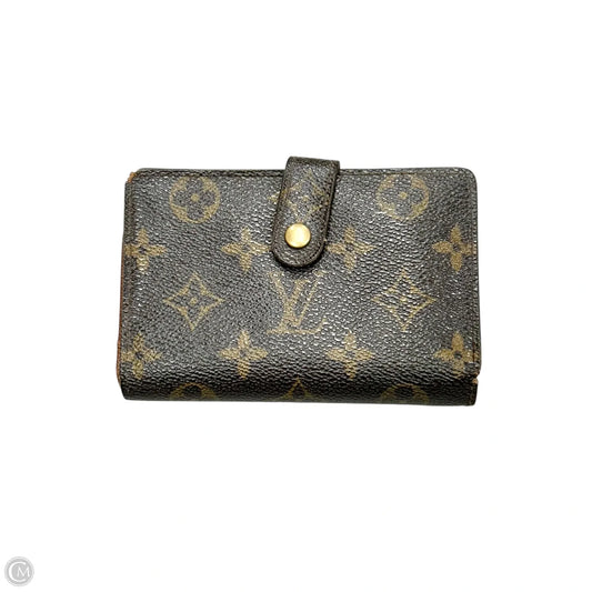 Wallet Luxury Designer By Louis Vuitton, Size: Small