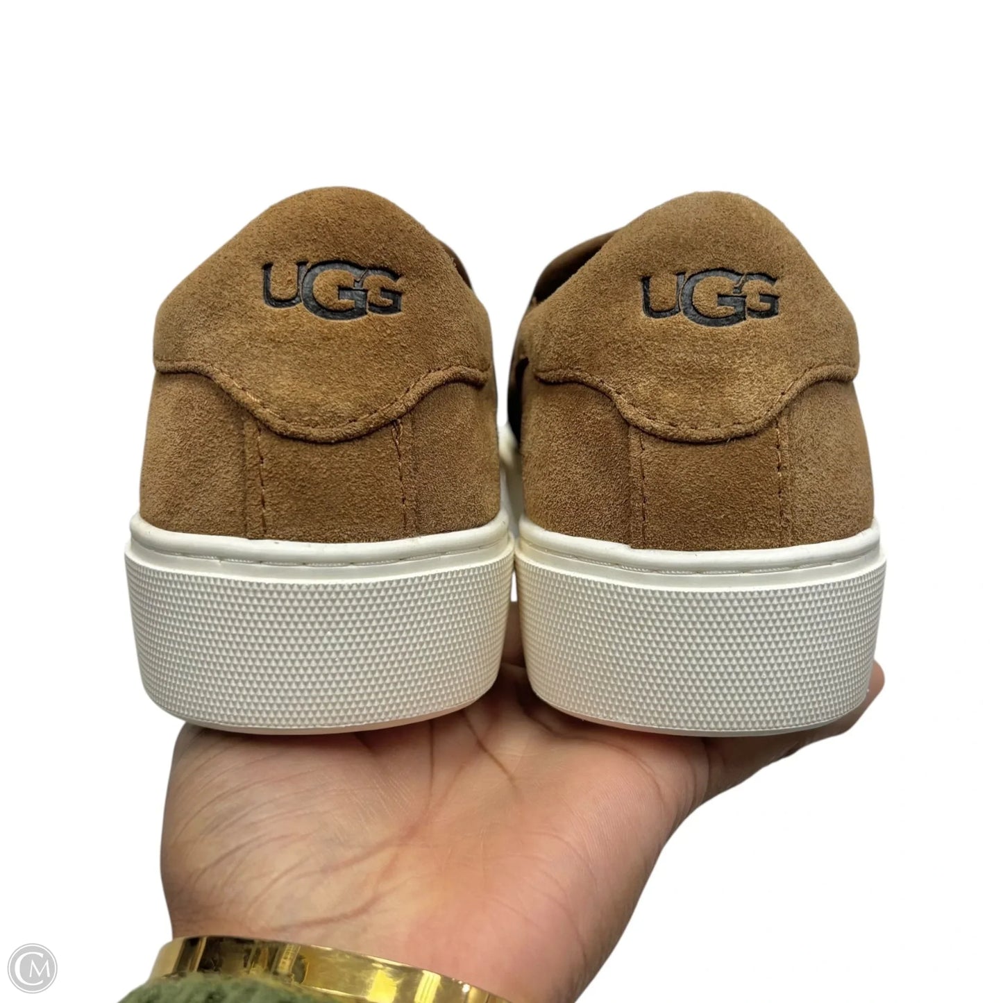 Shoes Designer By Ugg In Tan, Size: 6.5